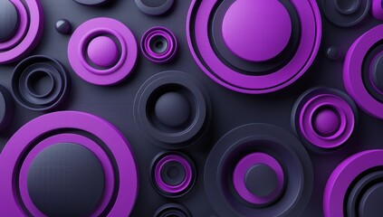 abstract background with circles