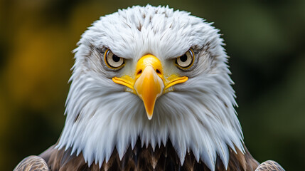 Obraz premium Close-up einer Eule, Generative AI