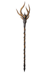 Isolated Magic Wizard Staff