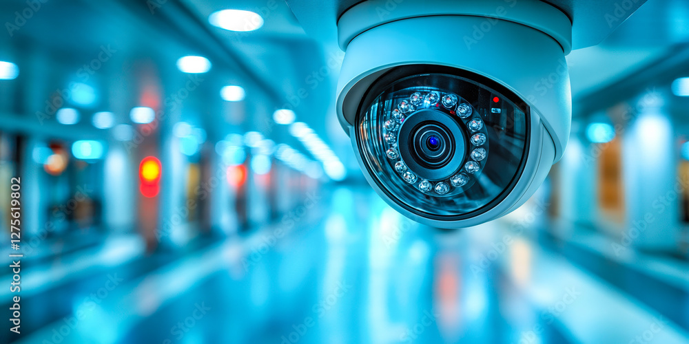 Poster advanced voice recognition technology enhances security and surveillance systems for modern access c