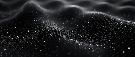 Futuristic technology style. Texture illustration with particles.