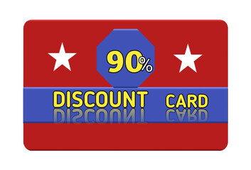 90% discount card 90% discount voucher card discount shopping voucher