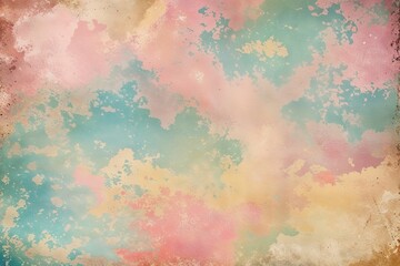 Obraz premium Elegant Vintage Pastel Grainy Texture for Chic Digital Backgrounds and Wallpaper Designs
