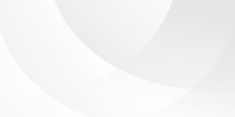 Abstract background of white and gray gradient with curved effect elements. Vector illustration