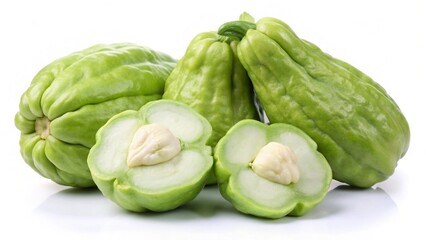 Fototapeta premium Fresh Chayote Squash A Versatile and Healthy Vegetable