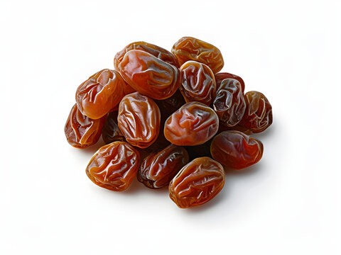 Raisins isolated on white 