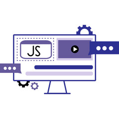 Web Development Illustration 