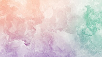 Obraz premium Abstract Pastel Swirl Painting: A Serene and Dreamlike Composition