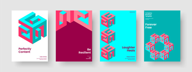 Obraz premium Abstract Background Design. Geometric Book Cover Template. Isolated Banner Layout. Flyer. Report. Business Presentation. Poster. Brochure. Advertising. Newsletter. Leaflet. Brand Identity. Catalog