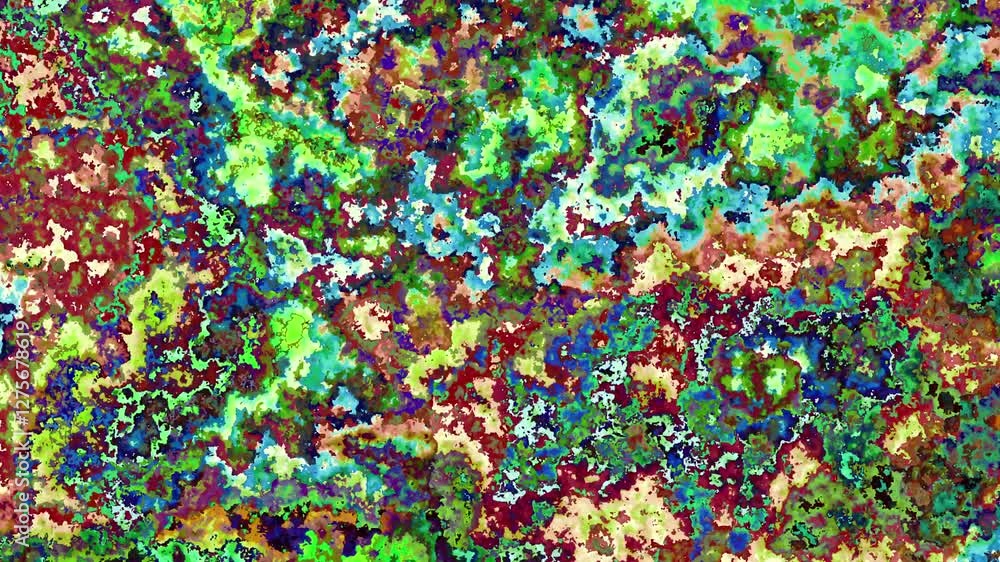 Fototapete stop motion grunge loop motion texture abstract background animation. grunge corrosion texture
