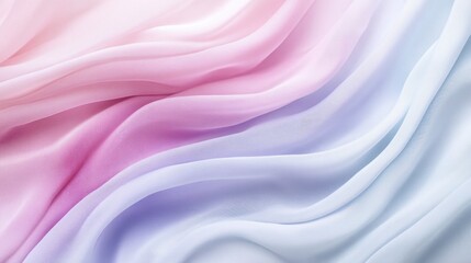 Obraz premium Pastel Dream: A Symphony of Soft Hues in Draped Fabric