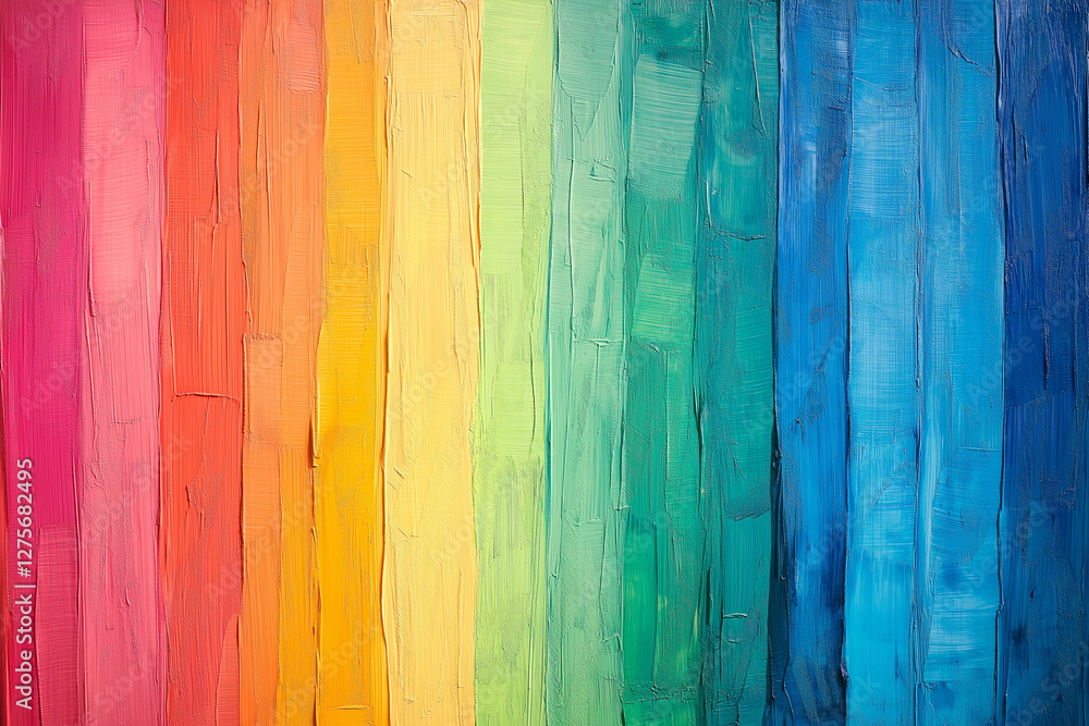 Poster rainbow color spectrum abstract pattern