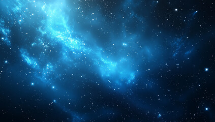 Naklejka premium Abstract blue background, space background.