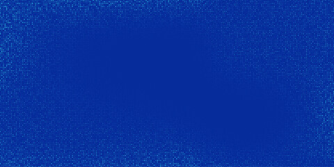 Blue abstract tech finance background pixel pattern. Fintech business scientific vector 3d illustration.