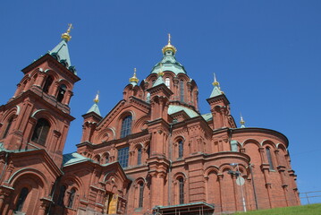 Fototapeta premium church Helsinki Finland