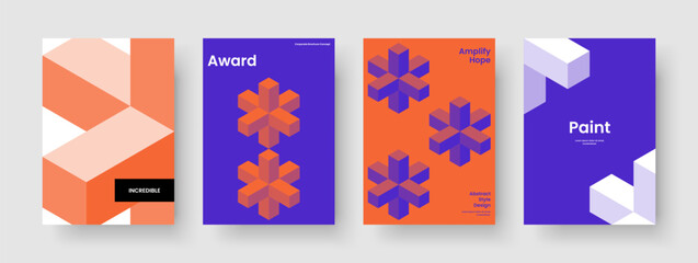 Geometric Report Template. Abstract Flyer Layout. Creative Background Design. Book Cover. Poster. Business Presentation. Brochure. Banner. Pamphlet. Notebook. Journal. Newsletter. Handbill