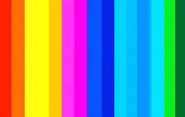 Obraz premium Vibrant rainbow stripes background