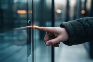 Implementing a biometric fingerprint scanner enables the tracking of employee hours while providing security, door access control, validation, and enhanced cybersecurity via fingerprint passwords,