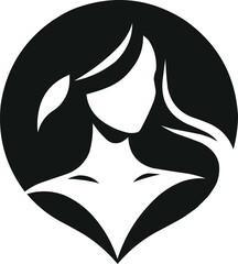silhouette of a girl