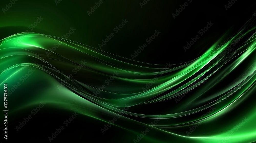 Poster a 3d rendering serves as the foundation for an abstract background that features an aqua menthe colo