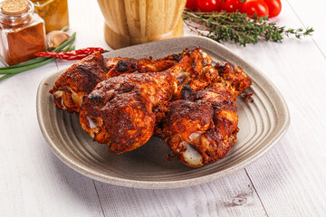 Indian tandoori turkey shoulder wing