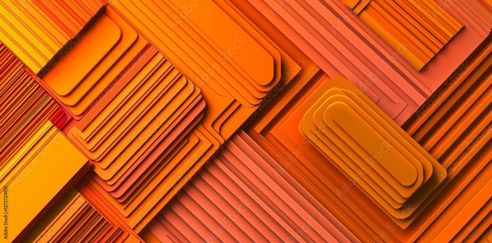 Poster abstract background lines, generated through the interplay of lights and shadows, form a composition