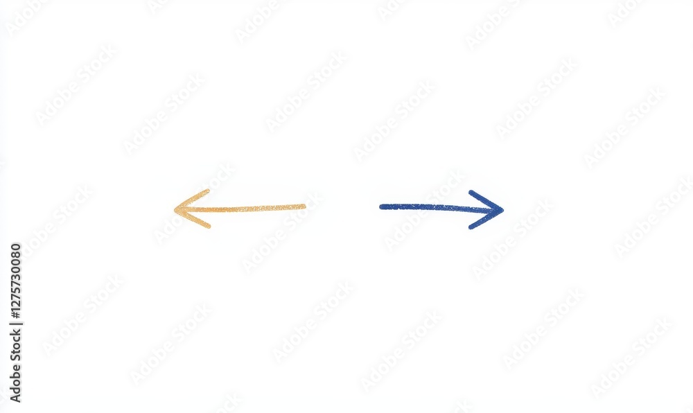 Poster a recycling sign and data transfer icon combined, featuring arrows pointing to the left and right, s