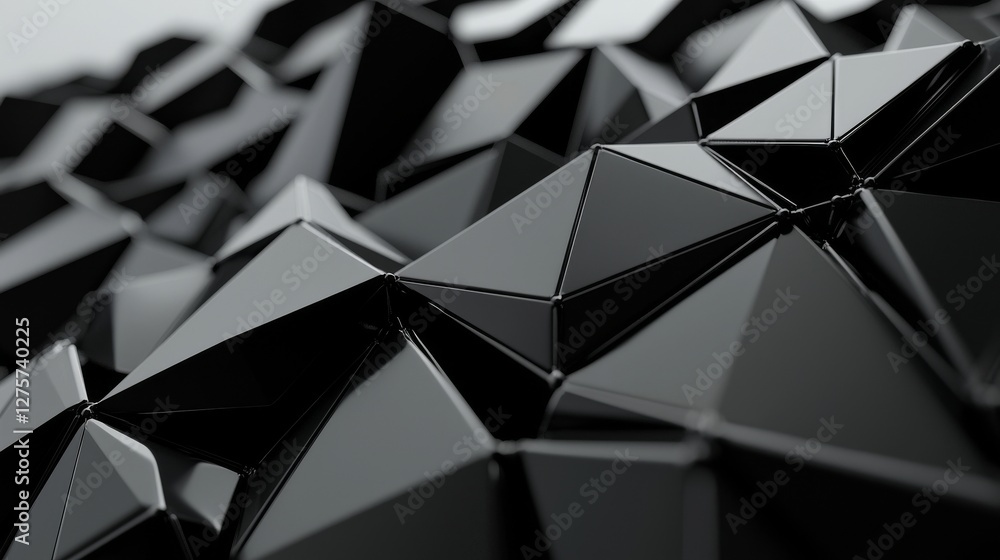 Poster a digital network background composed of connected dots and lines is depicted in an abstract illustr