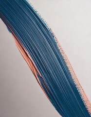 blue and yellow, future dusk colour stroke on a grey background 