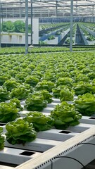 greenhouse with bio plants, germany