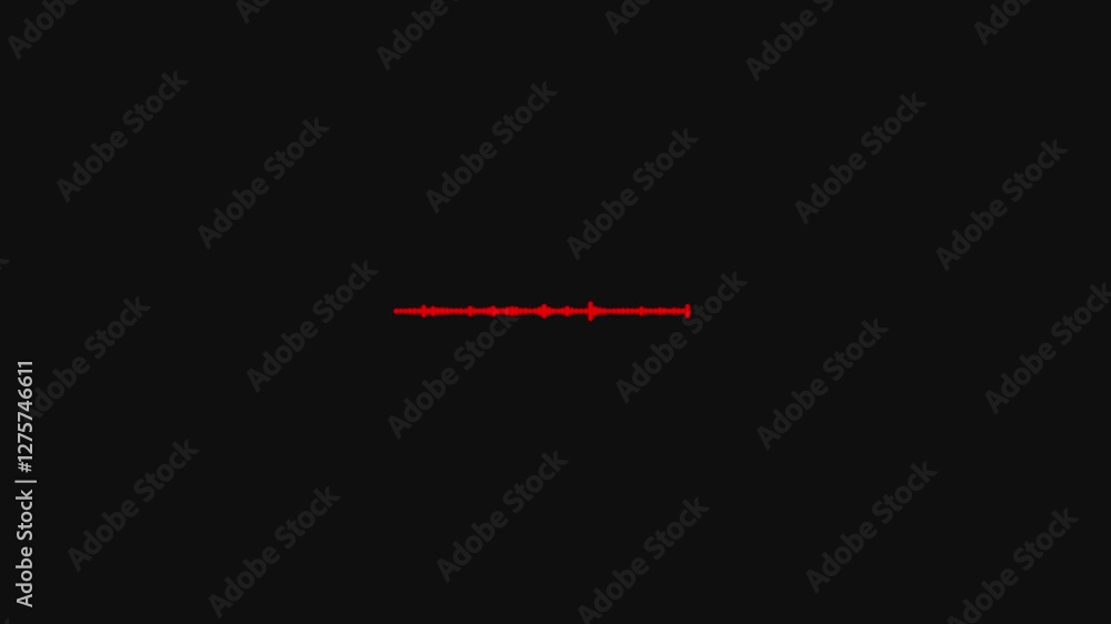 Poster black audio spectrum with white background. sound wave animation. footage of audio visualizer on whi