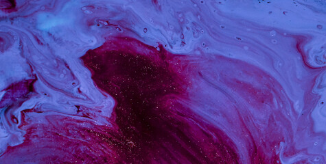 The Enchanting Dance: Free-Flowing Colors in Liquid Art with an Ethereal Touch