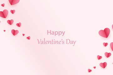 valentines day hearts background