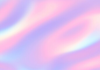 A holographic iridescent texture shifting between pastel pink