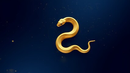 2025 Celebration Design Gold and Deep Blue