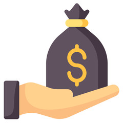 loan vector flat icon