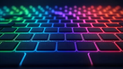 Obraz premium Innovative photolithography techniques for silicon wafer production technology lab digital imaging