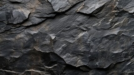 Layered Dark Stone Texture with Natural Erosion Patterns.