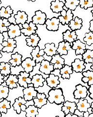 Seamless Flowers Pattern