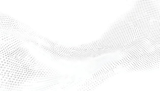 Abstract white background with halftone texture art paint white gradient background