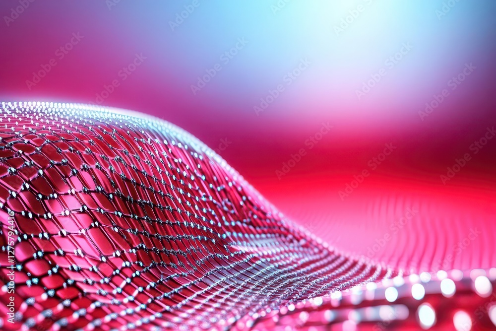 Poster Abstract plexus technology futuristic network background Vector illustration