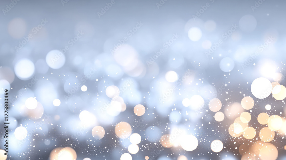 Aufkleber interstellar clouds drifting in soft arcs against a backdrop of twinkling lights scattered across