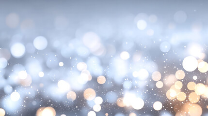 Interstellar clouds drifting in soft arcs against a backdrop of twinkling lights scattered across