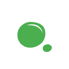 cute blank chalkboard bubble chat