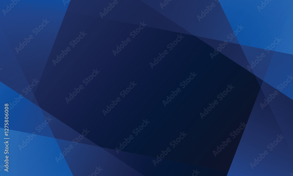 Poster abstract modern dark blue triangle overlapping frame banner background for presentation template des