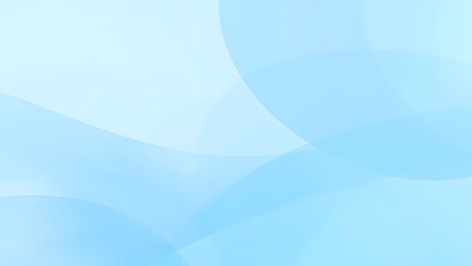 Fototapeta premium Blue abstract wave background with smooth flowing lines and soft light effects