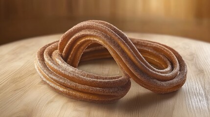 A Delectable Display of Churros: A Sweet Treat for the Senses