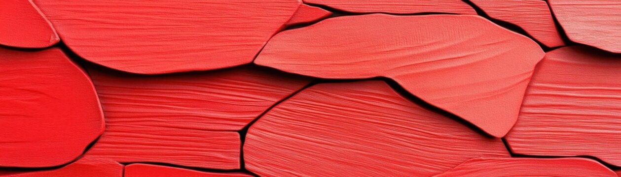 Cartulina rasgada de color rojo, recurso grafico