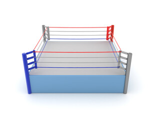 3D Rendering of a ring from seen from above