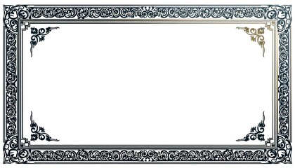 Decorative vintage frames borders backgrounds